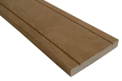 Bangkirai terrasplank v-groeven Premium 2