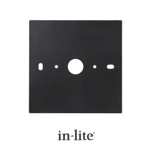 In-Lite Evo Wall Mount afdek/mont.plaatEvoDownWall 230v Dark-