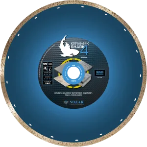 Diamantzaag D350/25/4mm Keramiek Shark 4-