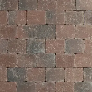 Trommelsteen 15x20x6 rood genuanceerd-Verscheidenheid aan mogelijkheden