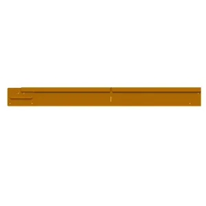 Flexline Hoek Corten 10cm-Gemakkelijk en snel te monteren