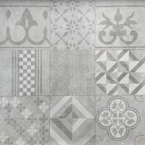 Ceramiton Titan 60x60x4cm Mosaïc Silver-Geschikt voor elke ondergrond