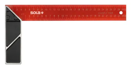 SOLA Schrijfhaak rood SRC 300x145mm-