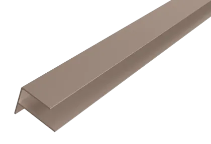 WPC WEO35 Alu F-profiel 65x80mm 300cm Light Grey-Zeer sterk