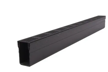 Star Drain 65/100 Lijngoot - Premium Zwart (Aluminium) 100cm-Optimale waterafvoer