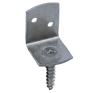 L-vlechtschermsteun RVS p/stuk-