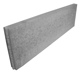 Opsluitband 6x30x100cm Grijs-Te gebruiken voor het opsluiten van bestrating