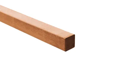 Azobé Paal Geschaafd 8