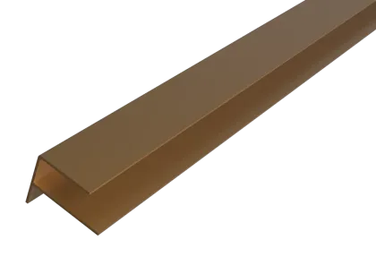 WPC WEO35-60 Alu F-profiel 65x80mm 300cm Teak-Zeer sterk