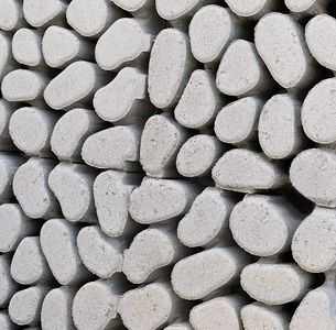 Keigrassteen WaterWijs 45x45x10 cm grijs