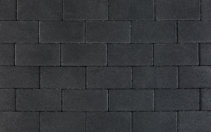 Patio brick 8 cm black TOP komo