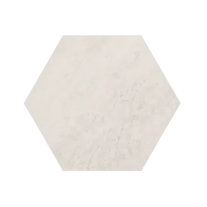Staptegel Hexagon Quarzite Bianca o60x52x2cm-Krasbestendig
