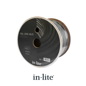 In-Lite Laagspanningskabel type CBL-14/2 12V 2-aderig 200mtr-
