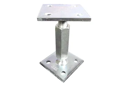 Paalhouder hoogte verstelbaar 90x90 GV-