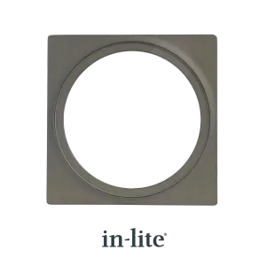 In-Lite PLATE 1 afdekplaat pearl grey voor Big Flux-Luna-