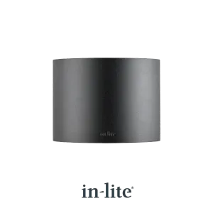 In-Lite Halo Down Wall 100-230v - Black-Energiezuinig