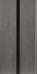 WPC WEO60 Gardenwall 33x170mm (wb 140mm) 290cm Dark Grey-Rot- en vlekbestendig