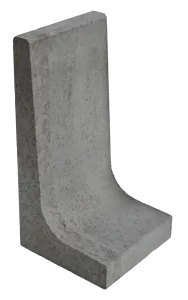 L-Element 80x40x40 Grijs-Voor de realisatie van hoogteverschillen