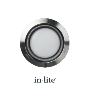 In-Lite Fusion LED grondspot 12V - RVS - Ø 60mm-