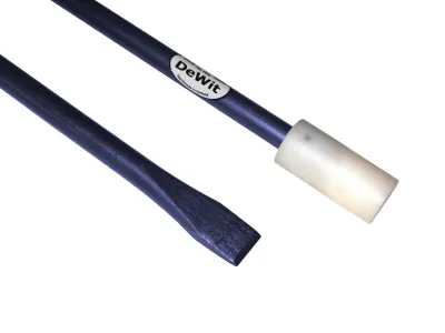 Stootijzer 1400x28mm met nylon dop o60mm-