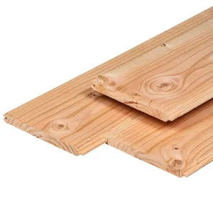 Dakbeschot Douglas Gedroogd en Geschaafd 1