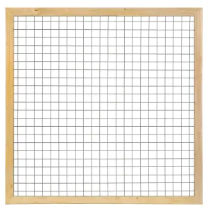 Gaaselement met kader 45x45mm H180xB180cm geïmpregn-Levensduur van 15-20 jaar zonder grondcontact