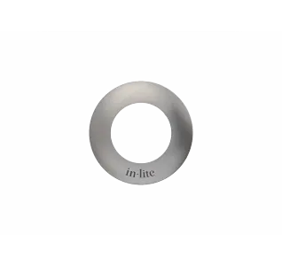 In-Lite RING 28 grondspot accessoire RVS voor DOT22-Gemaakt van hoogwaardig geanodiseerd aluminium