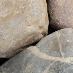 Maaskeien 30-60mm BB (1m3 1500kg)-Voorzien van een zeer ronde vormgeving