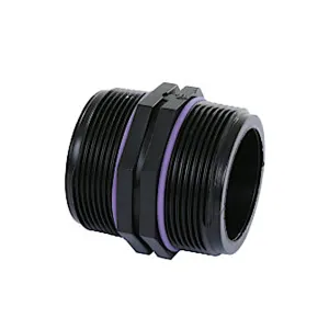 Self-Seal pp dubbele nippel