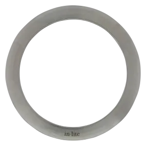 In-Lite RING 68 grondspot accessoire RVS voor BOX 1-PLATE 1-