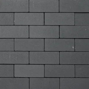 Strackstone Crown GRN+ Dikformaat 21x7x8 vlak antraciet KOMO PL2-Gekleurde onderlaag van beton met hoge kwaliteit deklaag