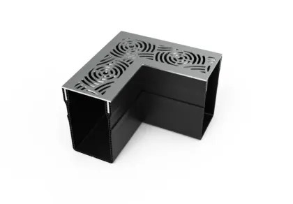 Star Drain 65/100 Hoekstuk - Falcon-Line (RVS-Inox)-Optimale waterafvoer