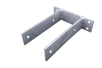 U-pergolasteun op plaat 91mm FV-