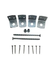 Uni-beslag set GV+schroeven-