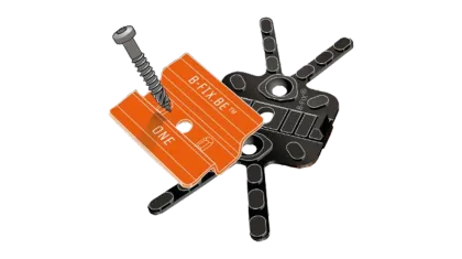 B-Fix Air zwart HDPE 42