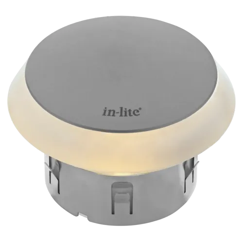 In-Lite Puck LED grondspot 12V - Pearl Grey - Ø 60mm-