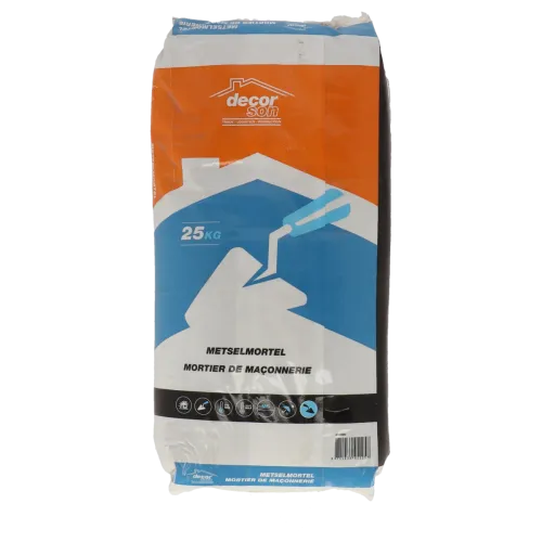 Metselmortel 25kg-Geschikt voor het metselen van niet zuigende steensoorten