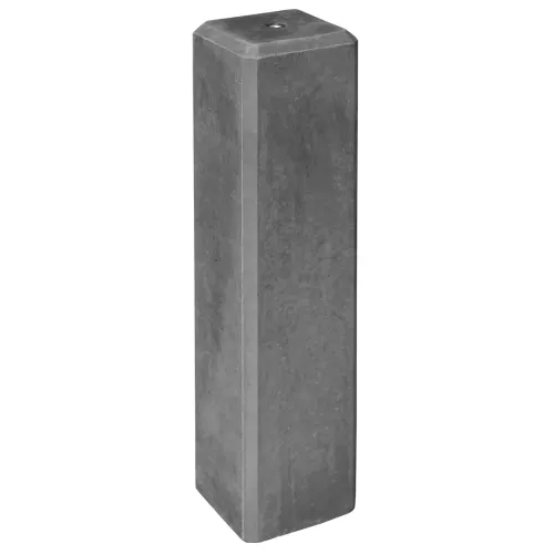 Berton©-poer recht antraciet M16-bus 15x15x60cm-Sterk en stabiel