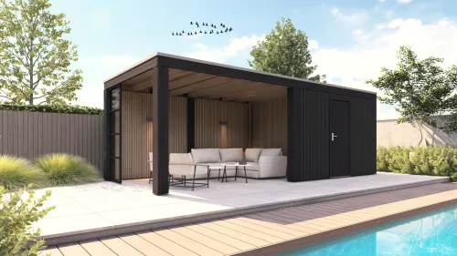 Douglas Overkapping Elegant fijn bezaagd 300x500cm-