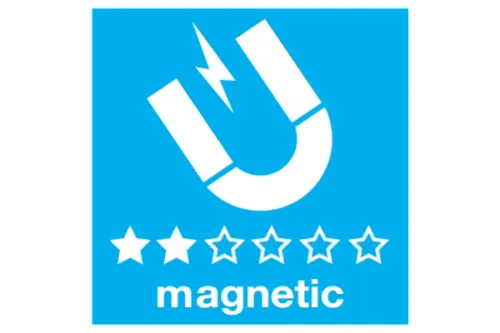 SOLA Doelschijf rood ZS magnetisch en steun-