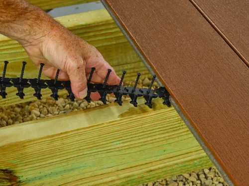 TimberTech EgdeLoc bevestigingsclips (175 clips+schroef) 5mm-Stabiele en stevige installatie