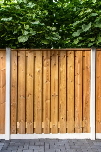 Beton-paal IJssel wit/grijs diamantkop 10x10x280cm kabeldoo-