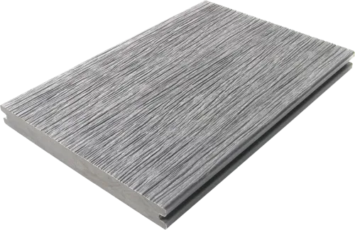 3x21x400cm Lunar Grey/Ceda-Dubbelzijdig toepasbaar kleurprofiel Lunar Grey en Cedar