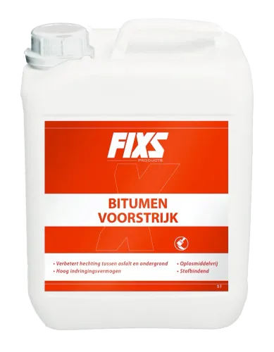 Fixs Bitumen Voorstrijk 5 liter-
