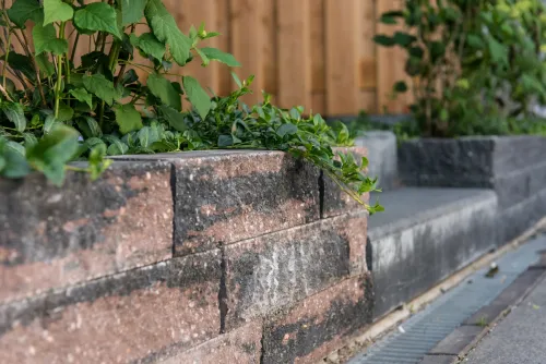 Wallblock Split 10x10x40 Brons-Lang kleurbehoud