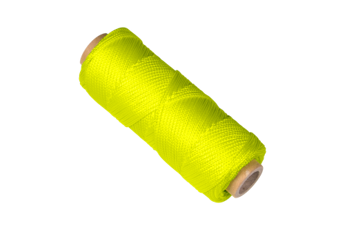 208106 Uitzetkoord nylon fluorescerend 50 meter gevlochten koord