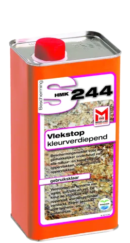 HMK S244 - Vlekstop Kleurverdiepend - 1Ltr-Voorkomt binnendringen van water