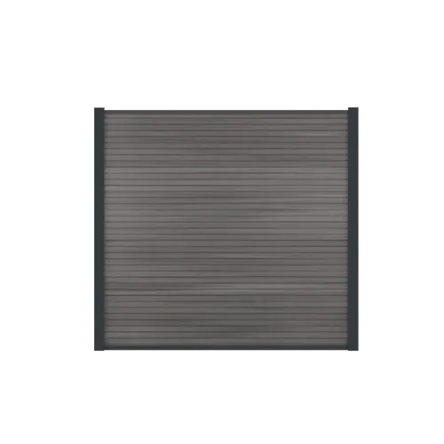 WPC Boston Modern 21x160mm (wb 150mm) 178cm Dark Grey-Geborsteld oppervlak voor een speelse look