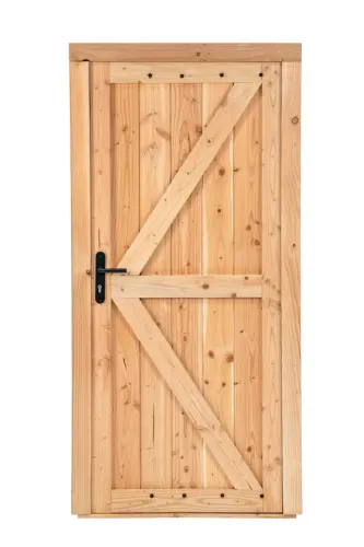 Douglas deur compleet Enkel.klampdeur B914x2021mm sponn.maat-