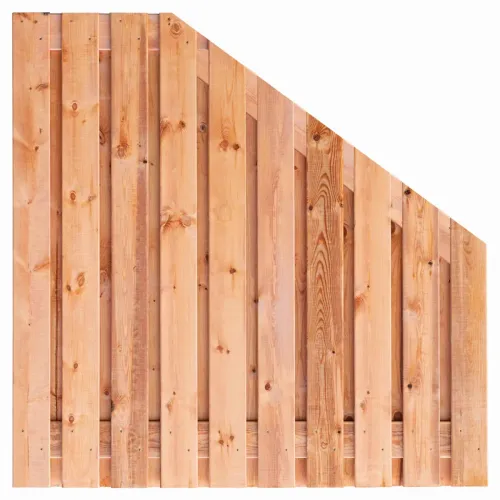 Tuinscherm Breukelen (19+2) Red Class Wood 180/90x180cm-Red Class Wood geïmpregneerd vuren